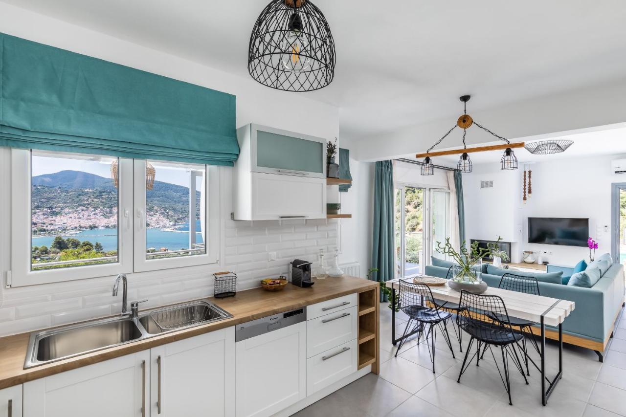 Ninemia Villa In Skopelos Eksteriør billede
