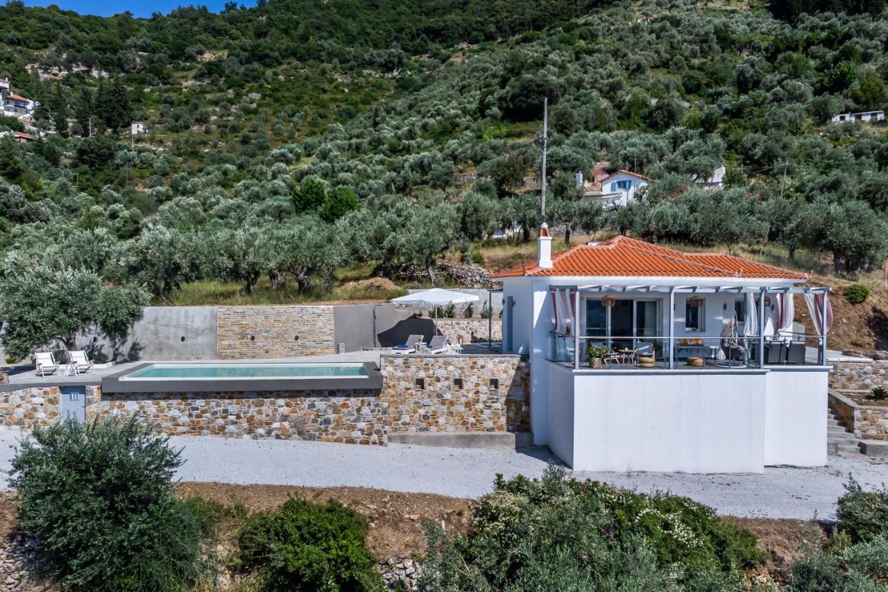 Ninemia Villa In Skopelos Eksteriør billede