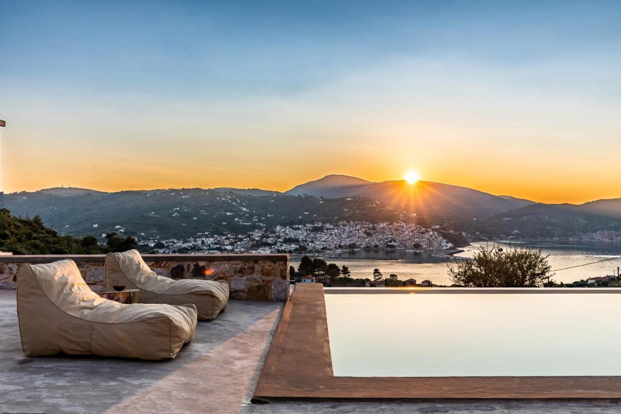 Ninemia Villa In Skopelos Eksteriør billede